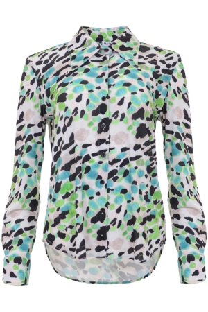 Maicazz Maicazz blouses Blouse paintart smaragd