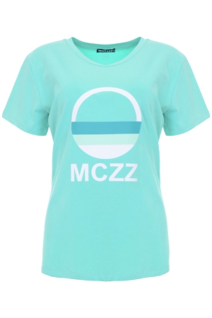 Maicazz Maicazz shirts en tops T-shirt Korte mouw aqua