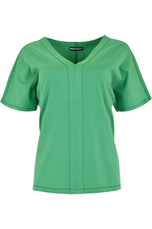 Maicazz Maicazz shirts en tops T-shirt Korte mouw applegreen