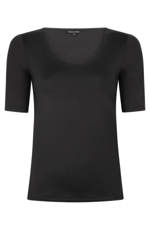 Tramontana Tramontana shirts en tops T-shirt Korte mouw 009000-black