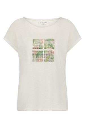 Tramontana Tramontana shirts en tops T-shirt Korte mouw 001100-offwhite