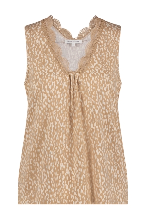 Tramontana Tramontana shirts en tops Tops en Singlets 009992-printbrowns