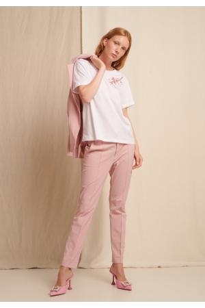 Jane Lushka Jane Lushka shirts en tops T-shirt Korte mouw 001 white