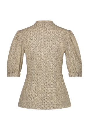 Jane Lushka Jane Lushka blouses Blouse 035 beige melange