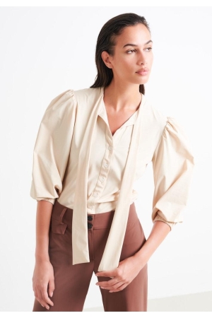 Jane Lushka Jane Lushka blouses Blouse 015 beige