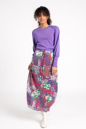 Studio Anneloes Studio Anneloes rokjes 5066 purple/shirtblue