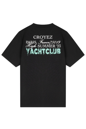 Croyez Homme Croyez Homme shirts en tops Print T-shirts black/teal
