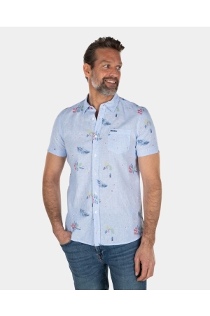 New Zealand Auckland New Zealand Auckland overhemden Overhemd 1670 light blue