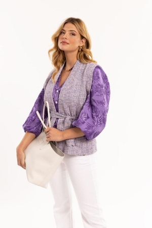 Studio Anneloes Studio Anneloes jassen Bodywarmers 5056 purple/pink