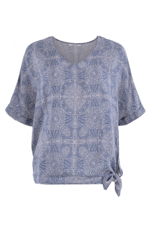 Moscow Moscow blouses Blouse 210-2 denim dessin