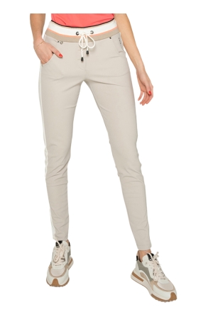 ZIP73 ZIP73 broeken Broek 10/sand-streep-koraal