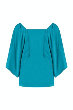 Studio Anneloes Studio Anneloes blouses Blouse 7302 turquoise