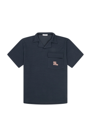 Off the Pitch Off the Pitch shirts en tops Poloshirts 679 midnight navy