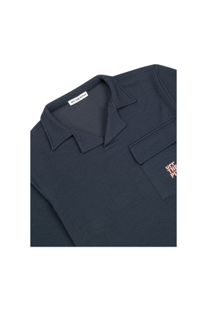 Off the Pitch Off the Pitch shirts en tops Poloshirts 679 midnight navy