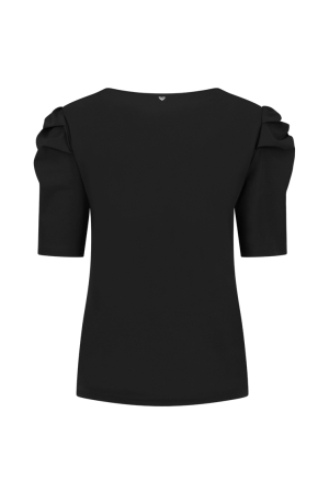 Helena Hart Helena Hart shirts en tops T-shirt Korte mouw zwart