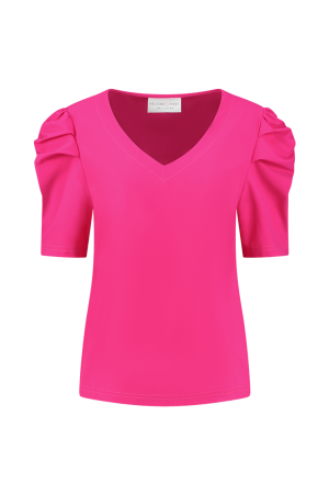 Helena Hart Helena Hart shirts en tops T-shirt Korte mouw fuchsia