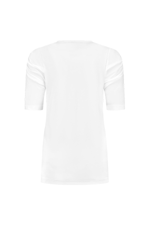 Helena Hart Helena Hart shirts en tops T-shirt Korte mouw wit