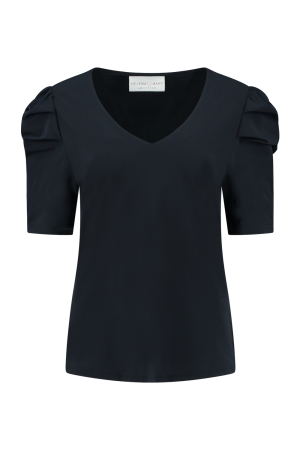 Helena Hart Helena Hart shirts en tops T-shirt Korte mouw marine