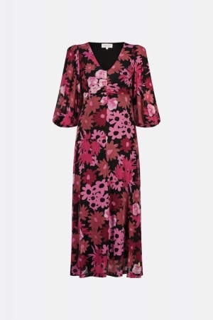 Fabienne Chapot Fabienne Chapot jurken Lange Jurken 7319-7613-bam dirty pink/cheeky ch