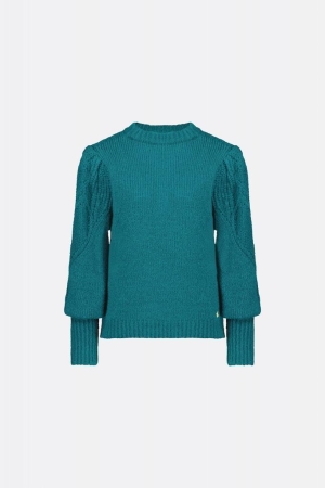 Fabienne Chapot Fabienne Chapot truien Trui 4616-uni keep it teal