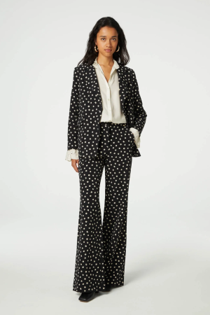 Fabienne Chapot Fabienne Chapot broeken Broek 9001-1508-ult black/oat melange