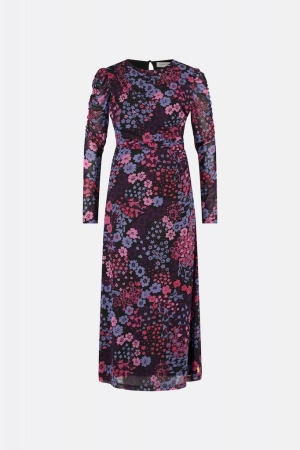 Fabienne Chapot Fabienne Chapot jurken Lange Jurken 9001-7317-dre black/bubble gum pin