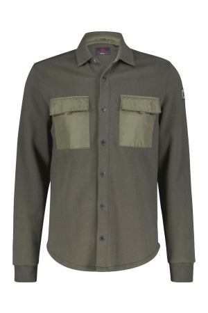 New Zealand Auckland New Zealand Auckland overhemden Overhemd 1724 smoked green