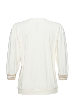 ZIP73 ZIP73 shirts en tops T-shirt Korte mouw 10/off-white-sand