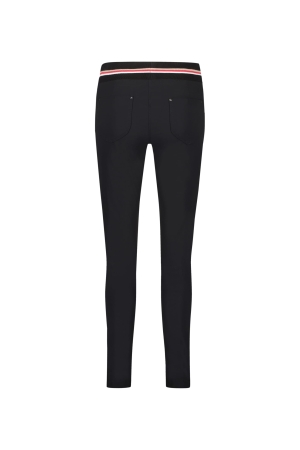 ZIP73 ZIP73 broeken Broek 01/zwart-framboos