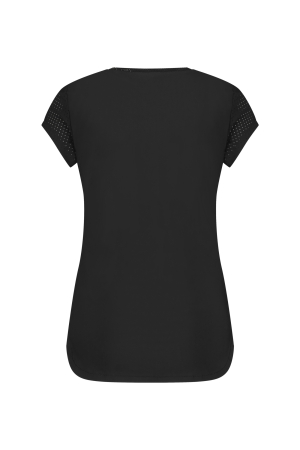 ZIP73 ZIP73 shirts en tops T-shirt Korte mouw 10/zwart