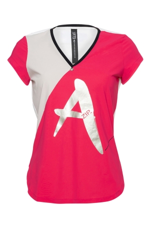 ZIP73 ZIP73 shirts en tops T-shirt Korte mouw 07/framboos