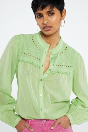 Fabienne Chapot Fabienne Chapot blouses Blouse 4008-uni holy guacamole