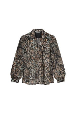 SUMMUM SUMMUM shirts en tops T-shirt Lange mouw 120 multicolour