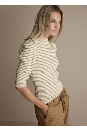 SUMMUM SUMMUM shirts en tops T-shirt Lange mouw 122 ivory