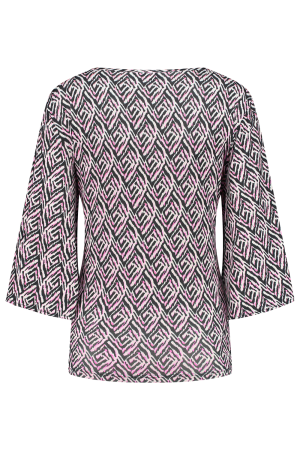 Helena Hart Helena Hart shirts en tops T-shirt Lange mouw fuchsia