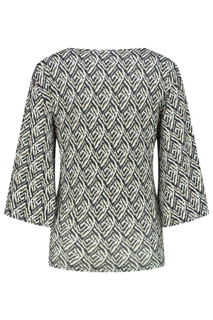 Helena Hart Helena Hart shirts en tops T-shirt Lange mouw sand