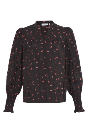 MSCH Copenhagen MSCH Copenhagen blouses Blouse black flower black flower