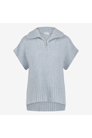 Jane Lushka Jane Lushka truien Trui korte mouw 82f light blue