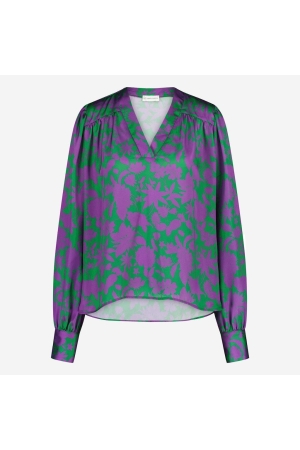 Jane Lushka Jane Lushka blouses Blouse 74 green purple