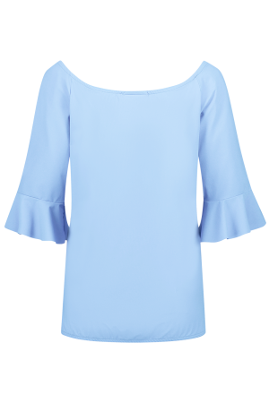 Helena Hart Helena Hart shirts en tops T-shirt Korte mouw licht blauw