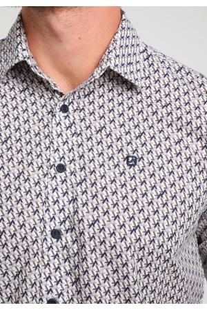 Gabbiano Gabbiano overhemden Overhemd 606 stone grey