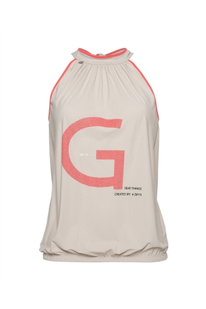 ZIP73 ZIP73 shirts en tops Tops en Singlets 09/sand