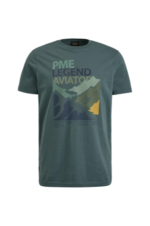 PME Legend PME Legend shirts en tops Print T-shirts 6026 - urban chic