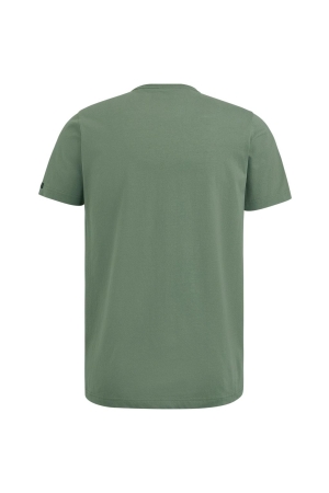 PME Legend PME Legend shirts en tops Print T-shirts 6423 - agave green