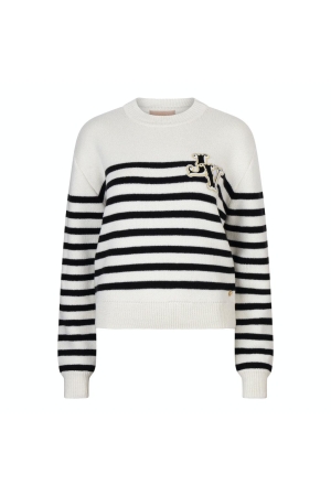 Josh V Josh V truien Trui 348 black cocoon white