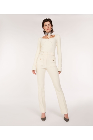 Josh V Josh V broeken Broek 474 cocoon white