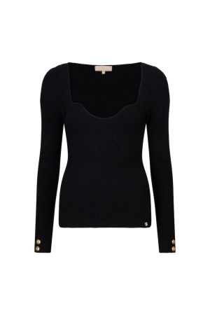 Josh V Josh V shirts en tops T-shirt Lange mouw 300 black