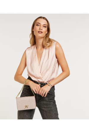 Josh V Josh V shirts en tops Tops en Singlets 510 peachy pink