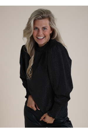 Nukus Nukus shirts en tops T-shirt Lange mouw 5 black