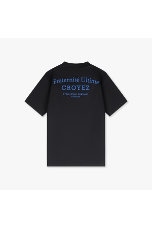Croyez Homme Croyez Homme shirts en tops Print T-shirts 778 black/cobalt